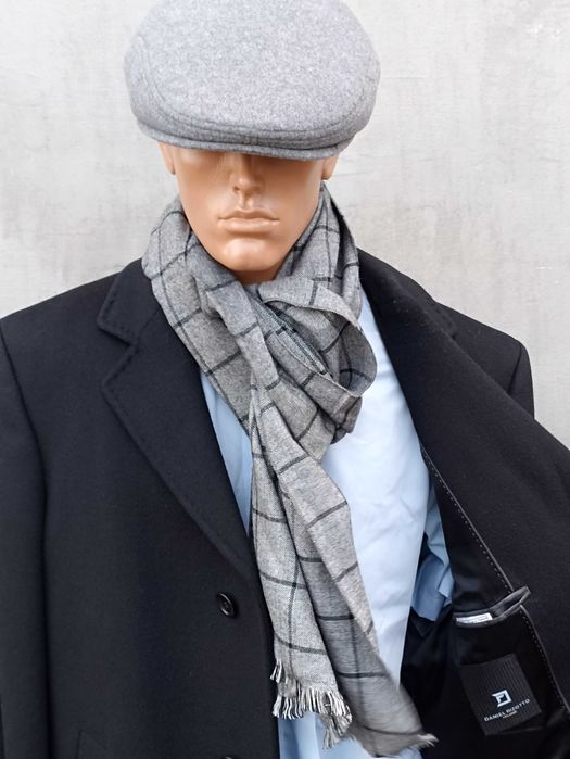 Стильное мужское шерстяное пальто  Италия DANIEL  RIZOTTO    р.50-52