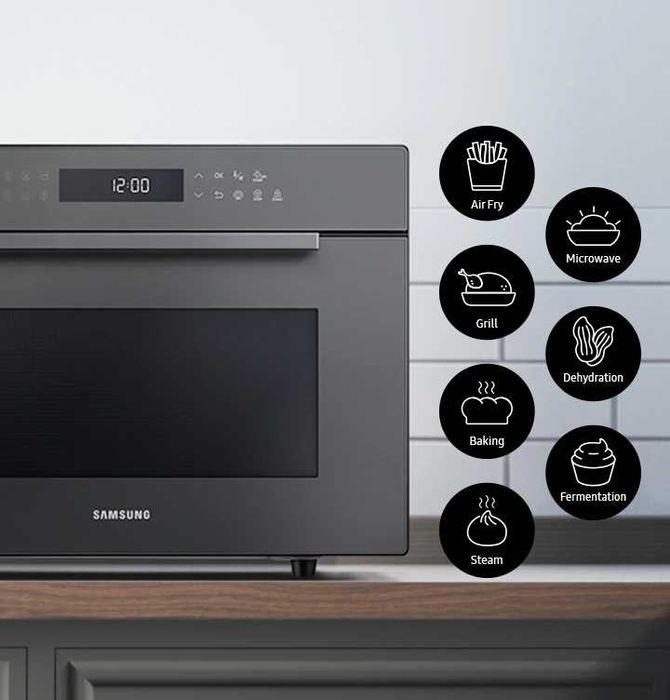 Forno de Micro-ondas com Convecção Samsung MW8000R