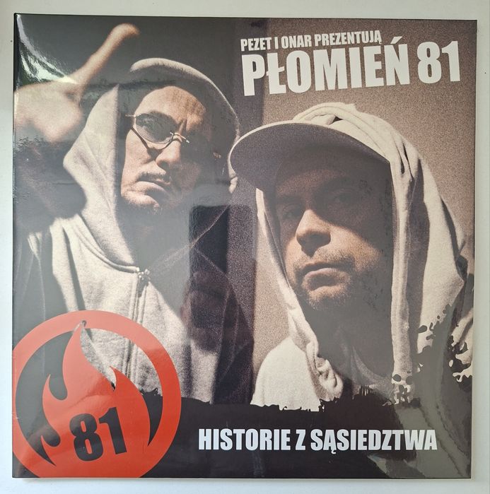 Płomień 81 Onar Pezet - Historie z sąsiedztwa LTD winyl 1/500 yellow splatter