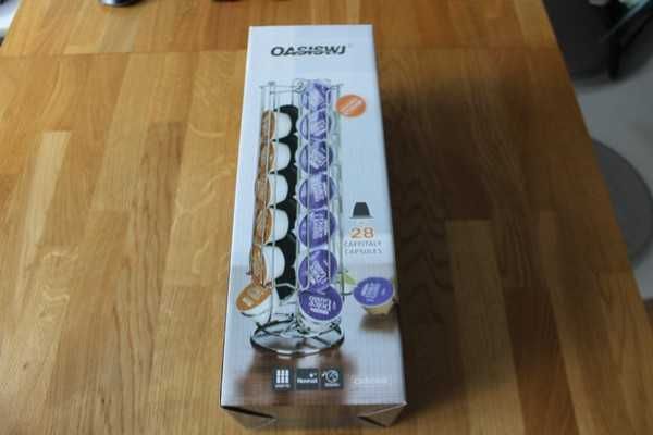 Stojak na kapsułki do kawy Kompatybilny Dolce Gusto Obrotowy 28szt