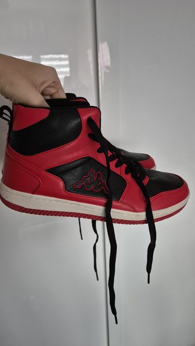 Buty adidasy za kostkę 41 Kappa czerwone czarne