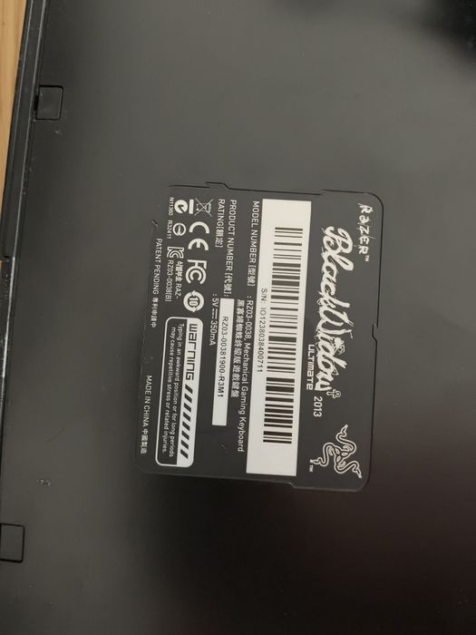Teclado Mecânico Gaming Razer BlackWidow Ultimate 2013