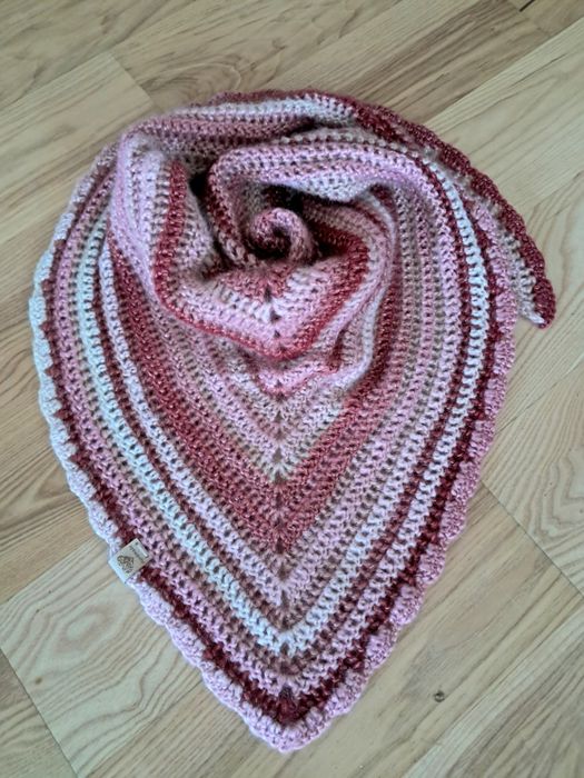 Chusta hand made szydełko