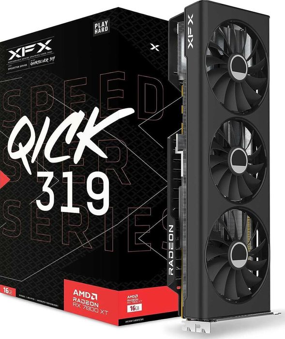 Відеокарта XFX Radeon RX 7800 XT 16GB DDR6 Speedster QUICK 319