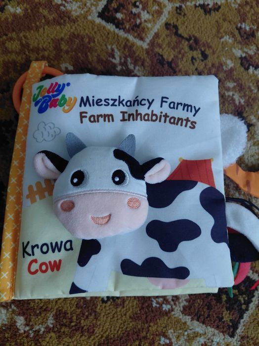 Miękka książeczka dla niemowlaka