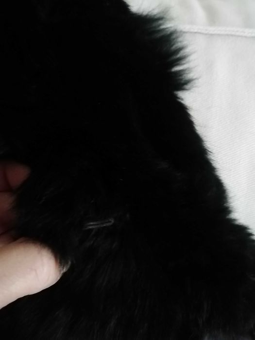 Casaco em pele genuína