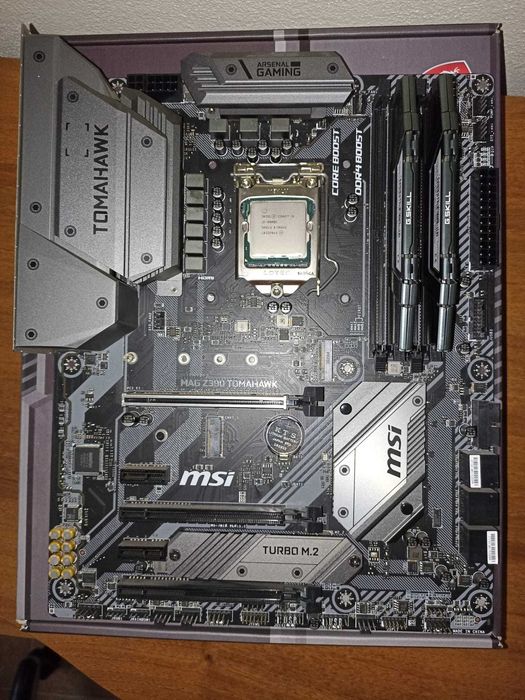 Processador I5 9600k + 16GB RAM + Motherboard Z390