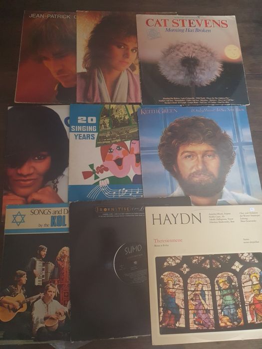 Zestaw 40 płyt vinylowych,  płyty vinyle