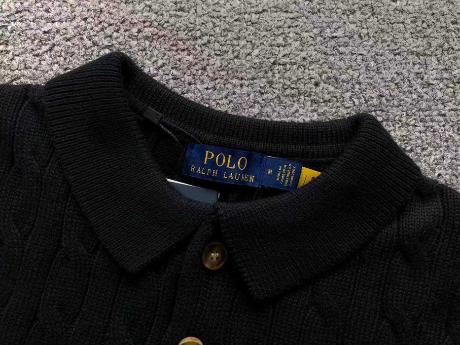Вязане поло Ralph Lauren поло Ральф Лорен унісекс чорне біле синє сіре бежеве футболка поло чоловіче жіноче polo ralph lauren knit