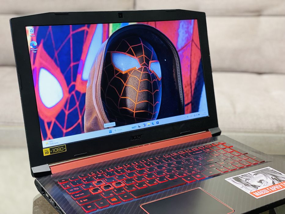 Acer Nitro 5/FHD/IPS/i5-8300H/4.0 GHz/8 ГБ/SSD 256/GTX 1050 Ti/4 ГБ