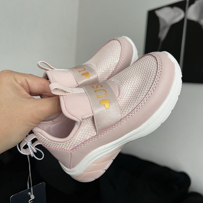 Кросівки для дівчинки u.s. polo assn / дитячі текстильні кросівки зі США