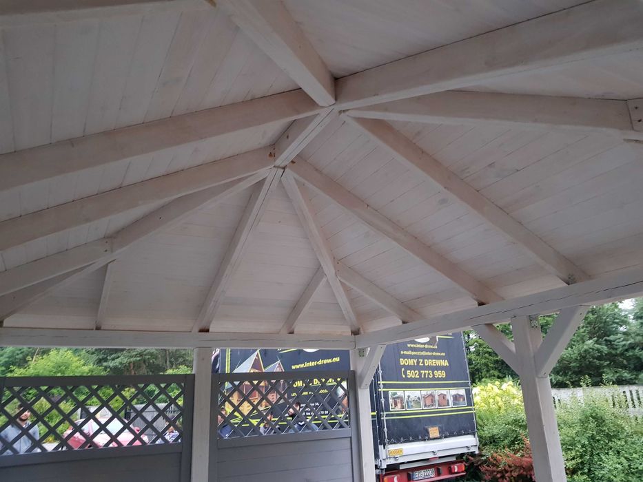 altana ogrodowa, drewniana, zadaszenie ogrodowe, wiata , konstrukcja,