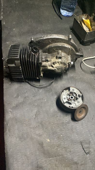 Motor de mobilete alterado em 60cc