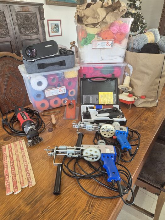 Kit Completo de Tufting - Tudo Incluído -