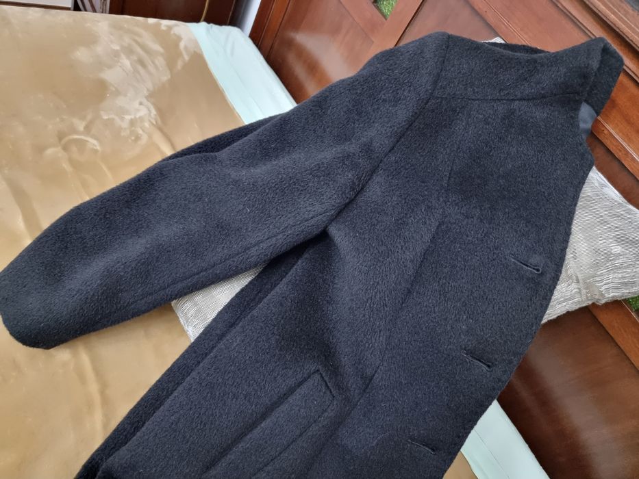 Sobretudo Casaco Preto - Pura Lã