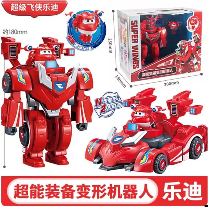 Ігровий Набір Super Wings Супер Крила, Jett Джетт, Dizzy Диззі