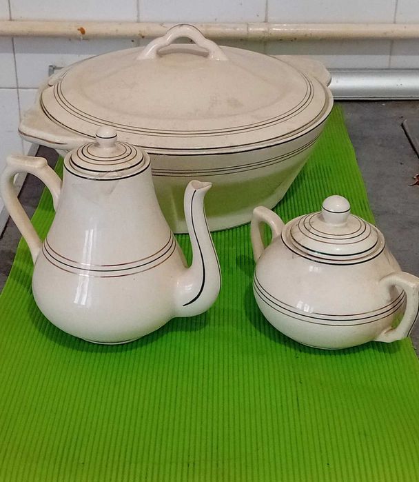 Peças Art Deco Fábrica de Cerâmica Lusitânia