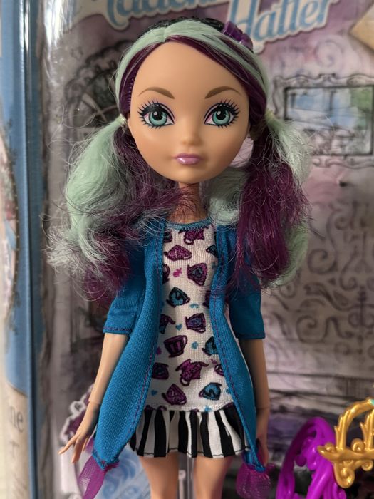 Евер Афтер Хай Монстер Хай лялька піжамна вечірка Медлін Хетер