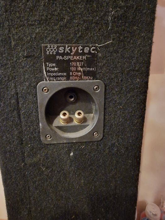 Kolumny głośniki  dj skytec PA 170.727