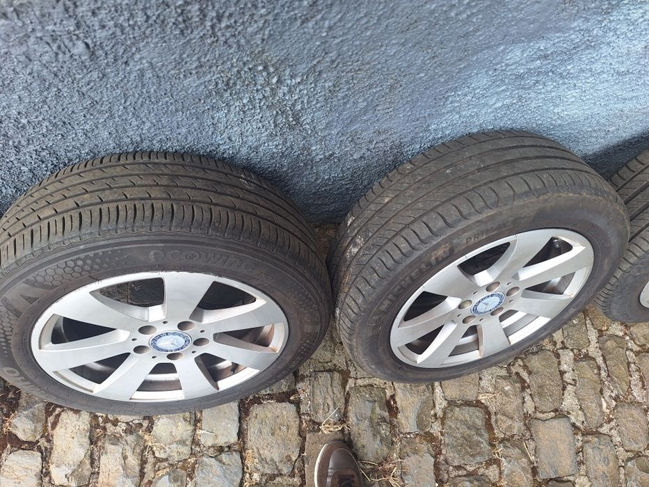 Jantes originais Mercedes-Benz  |  Pneus Michelin  |  205/55 R16  |  Ilha da Madeira
