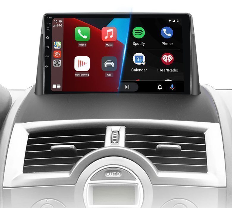 Radio 9" 2DIN Android Auto CarPlay Navi Renault Megane 2 2002-2009 PL
