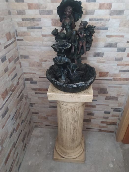 Fonte de água decorativa c/ motor
