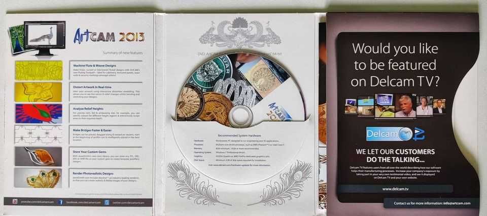 Delcam ArtCAM 3D + Ploter CNC frezarka grawerka