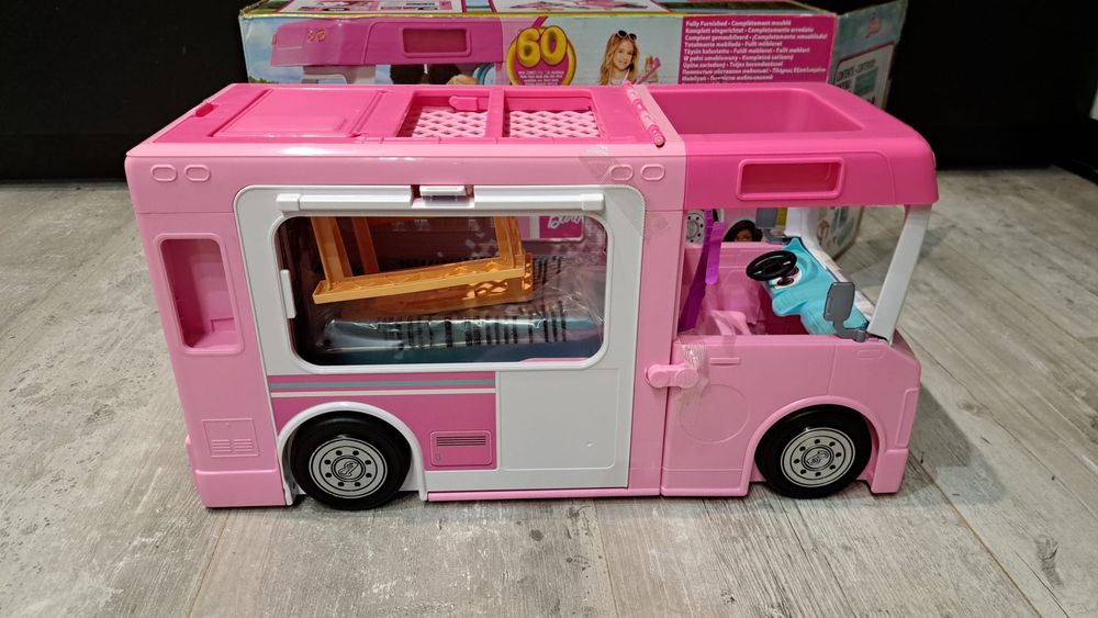 Barbie, Kamper 3 W 1 Zestaw Do Zabawy