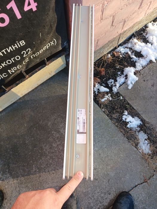 Пвх вікно, глухе, 3 скла.