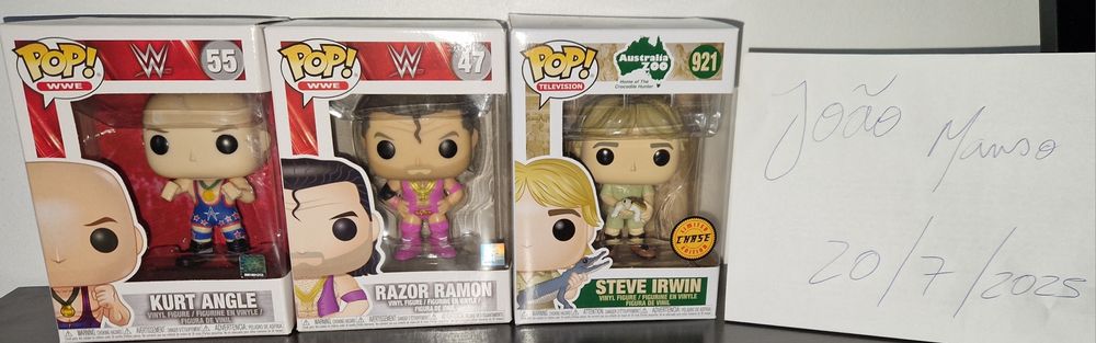 Figuras Funko Pop WWE/ Filme/ Australia ZOO