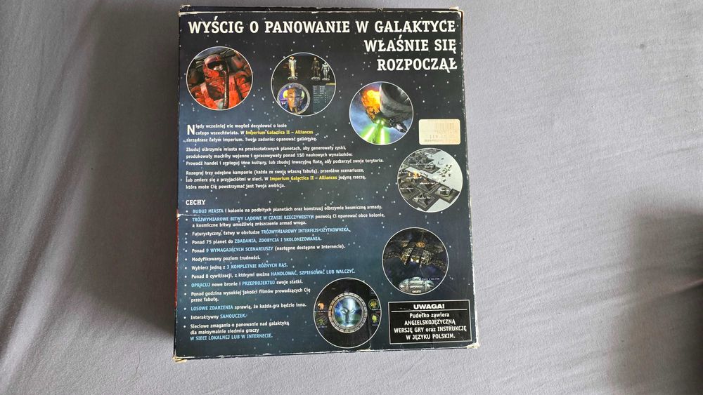 PC Imperium galactica 2 wydanie polskie big box