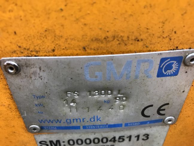 Pług do śniegu GMR Stensballe odśnieżny regulowany hydrauliczny 130cm