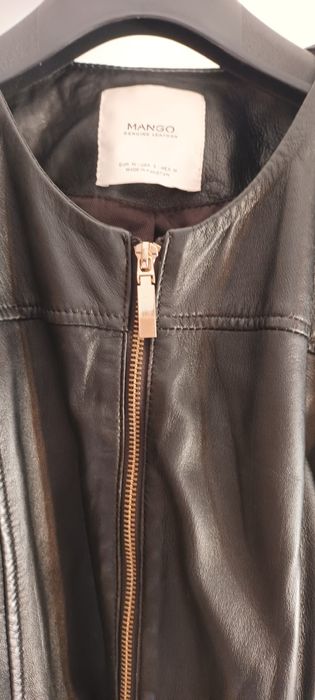 Casaco em pele Mango - Excelente!