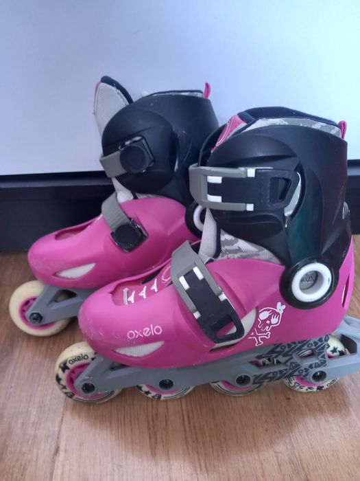 Rolki Oxelo r. 28-30 + ochraniacze