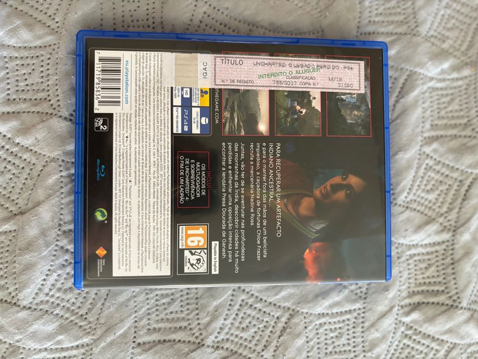 Jogo ps4 uncharted legado perdido