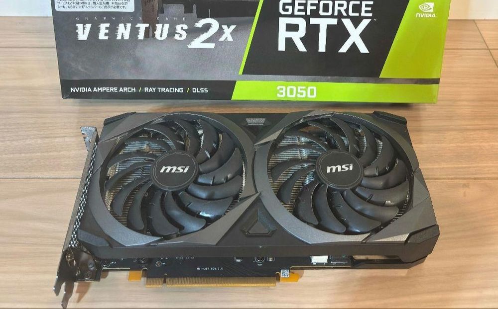 Gráfica  Msi GTX 3050 8G