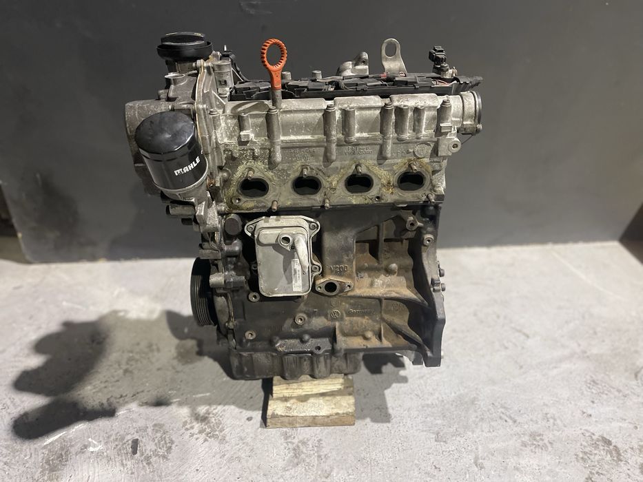 Мотор двигун голий Гольф 6 1.4 TSI CAX двигатель Touran Skoda Passat