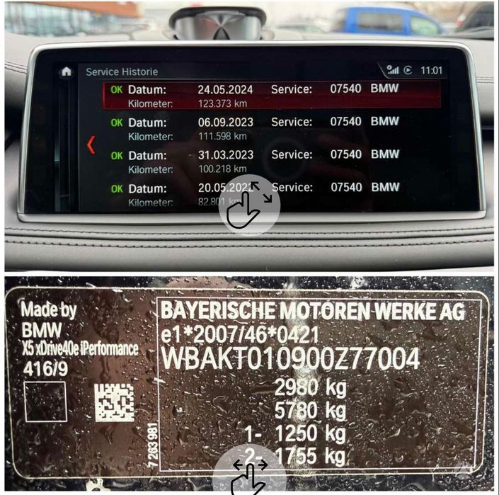 BMW X5 2018 VIN WBAKT010900Z77004 фото оголошення 7 з 24