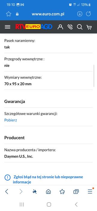 Pokrowiec Lowepro Rezo 10 nowy