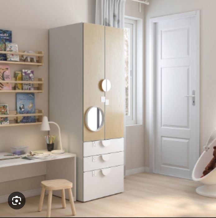 Шкаф детский ikea дерево идеальное состояние