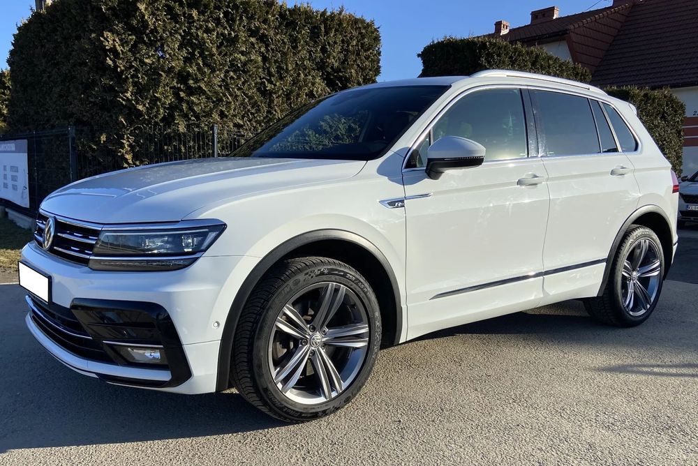 Volkswagen Tiguan 2.0TDI 190KM 4Motion 4x4 R-Line Kamera Panorama Led Asystenci