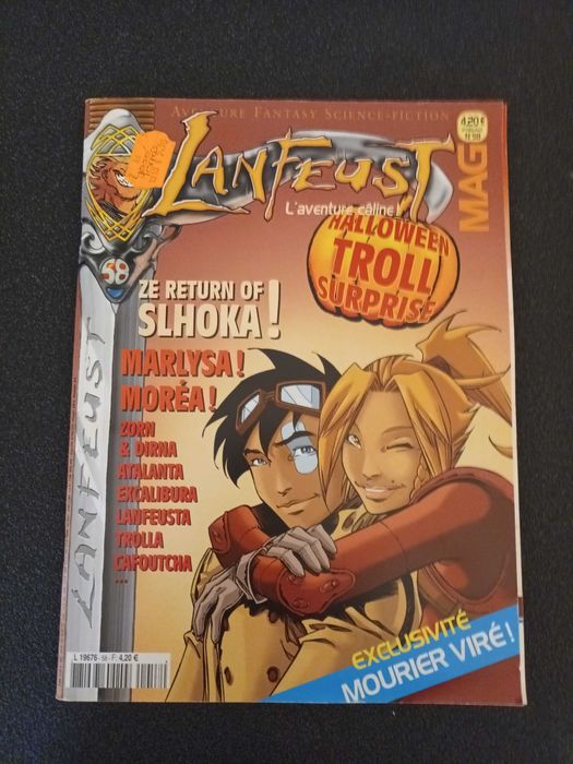 Lote de 5 revistas comics Lanfeust MAG 45-58 ano 2002/3 SOLEIL