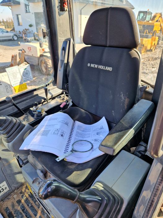 Minikoparka New Holland E26B SR 2016r nie kubota takeuchi