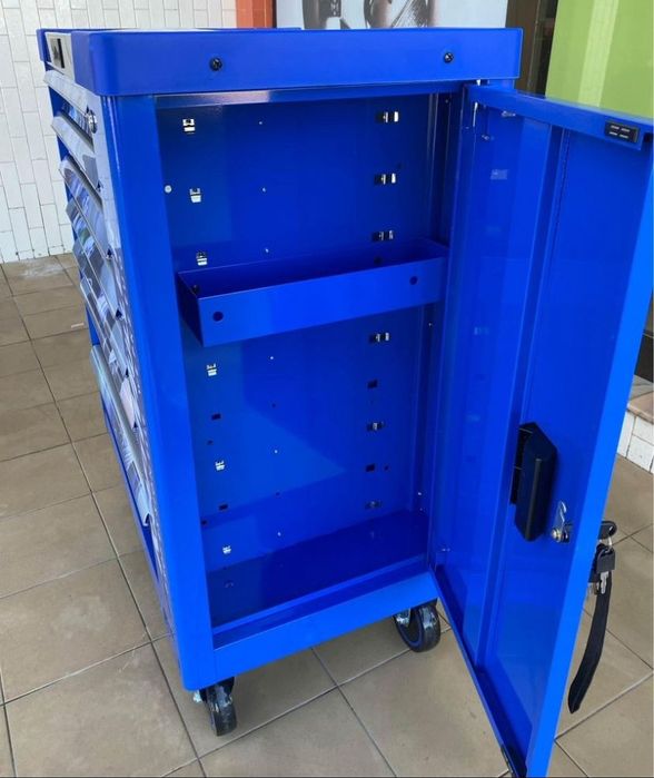 Caixa de ferramentas azul