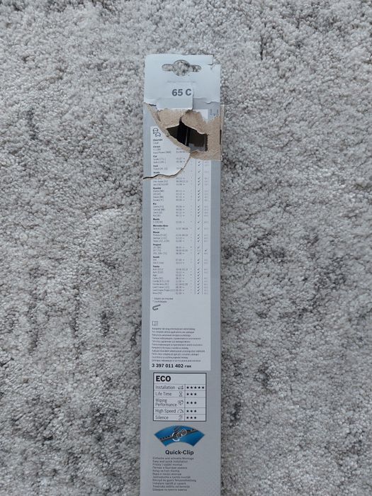 Wycieraczki samochodowe Bosch Eco (komplet 650 mm + 400 mm)