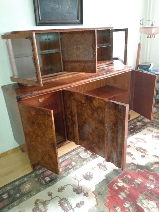 Bufet Art Deco z nadstawką