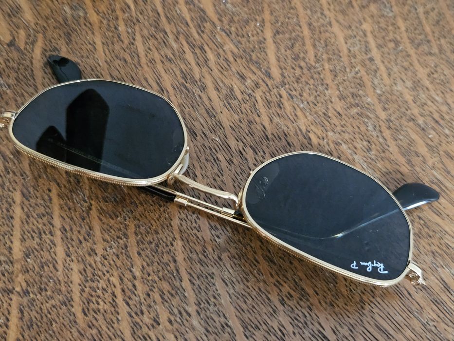 Okulary Ray-Ban Polarized Hexagonal 58mm