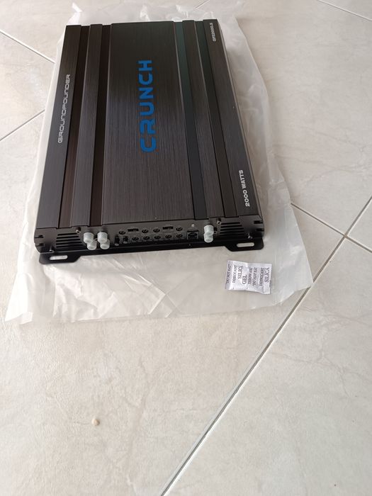 Amplificador Crunch  5 canais