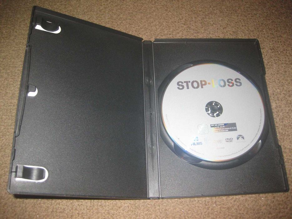 DVD "Stop-Loss: Negócio de Sangue" com Channing Tatum/Raro!