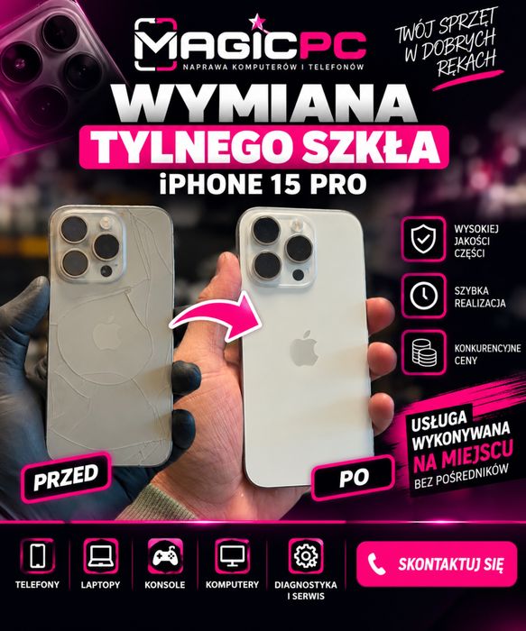 Naprawa telefonów | komputerow | konsol i innych | MagicPc